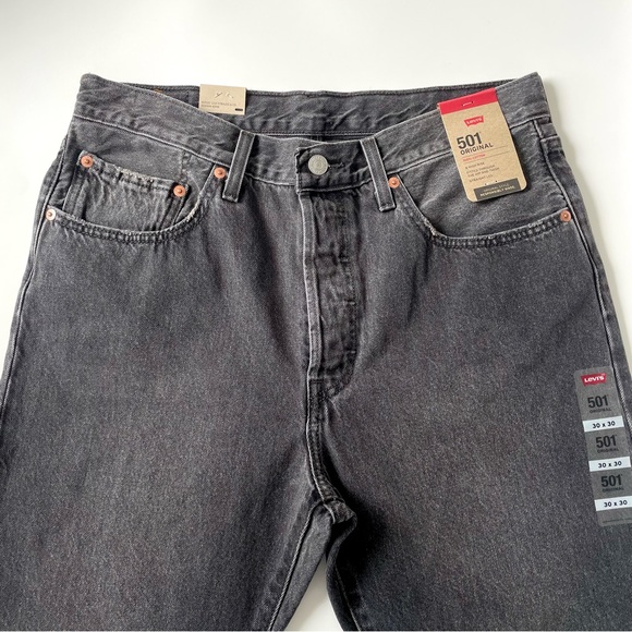 [Levi’s] 501 Original Black Size 30x30 NWT - Picture 6 of 11